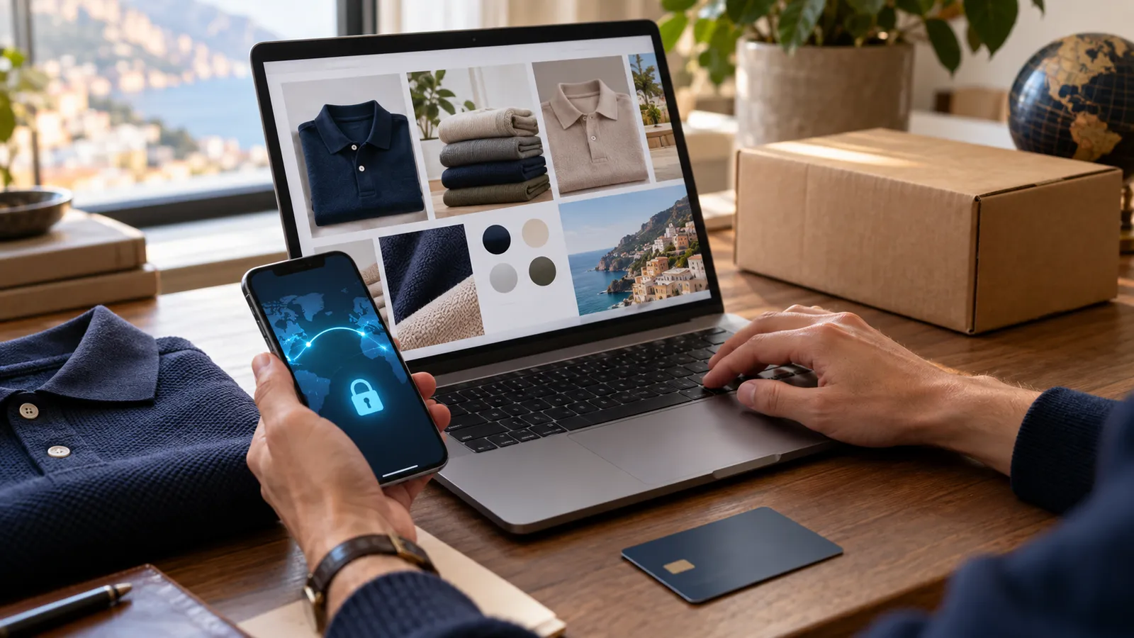 Overseas shopping with a VPN: related image