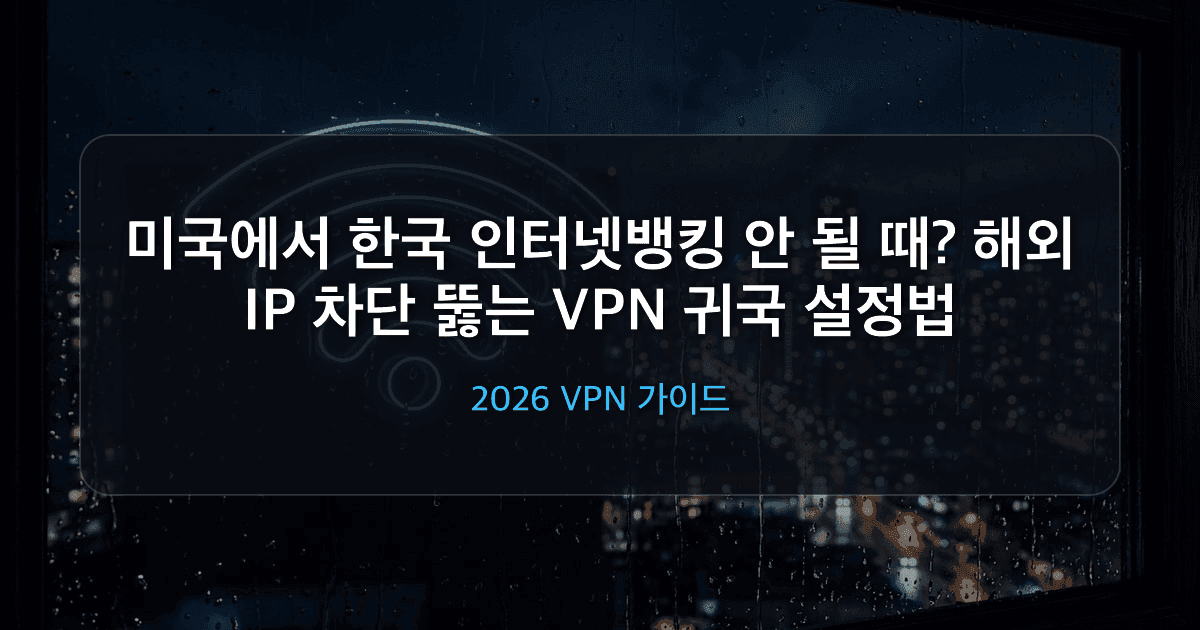 Korean Banking Abroad: Use a Korea VPN From the US (2026)